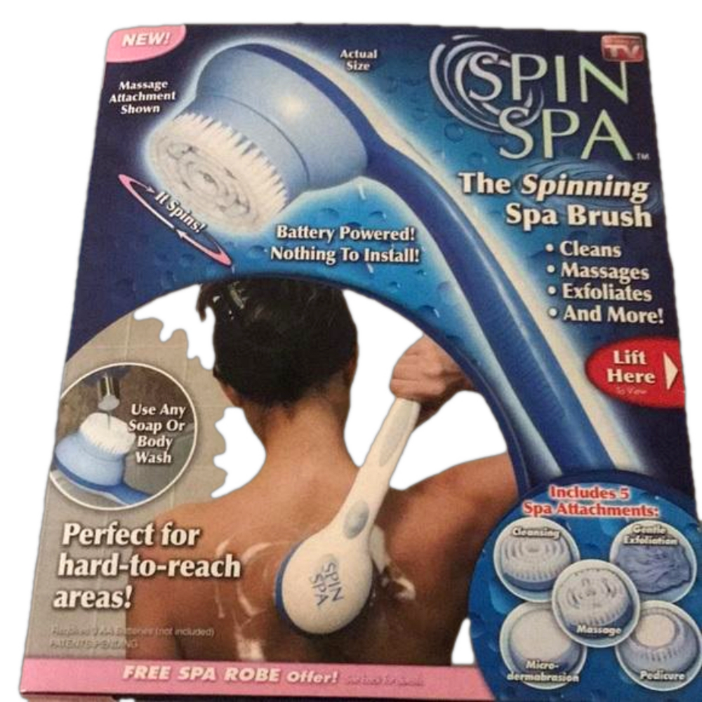 Spin Spa Brush New in Box